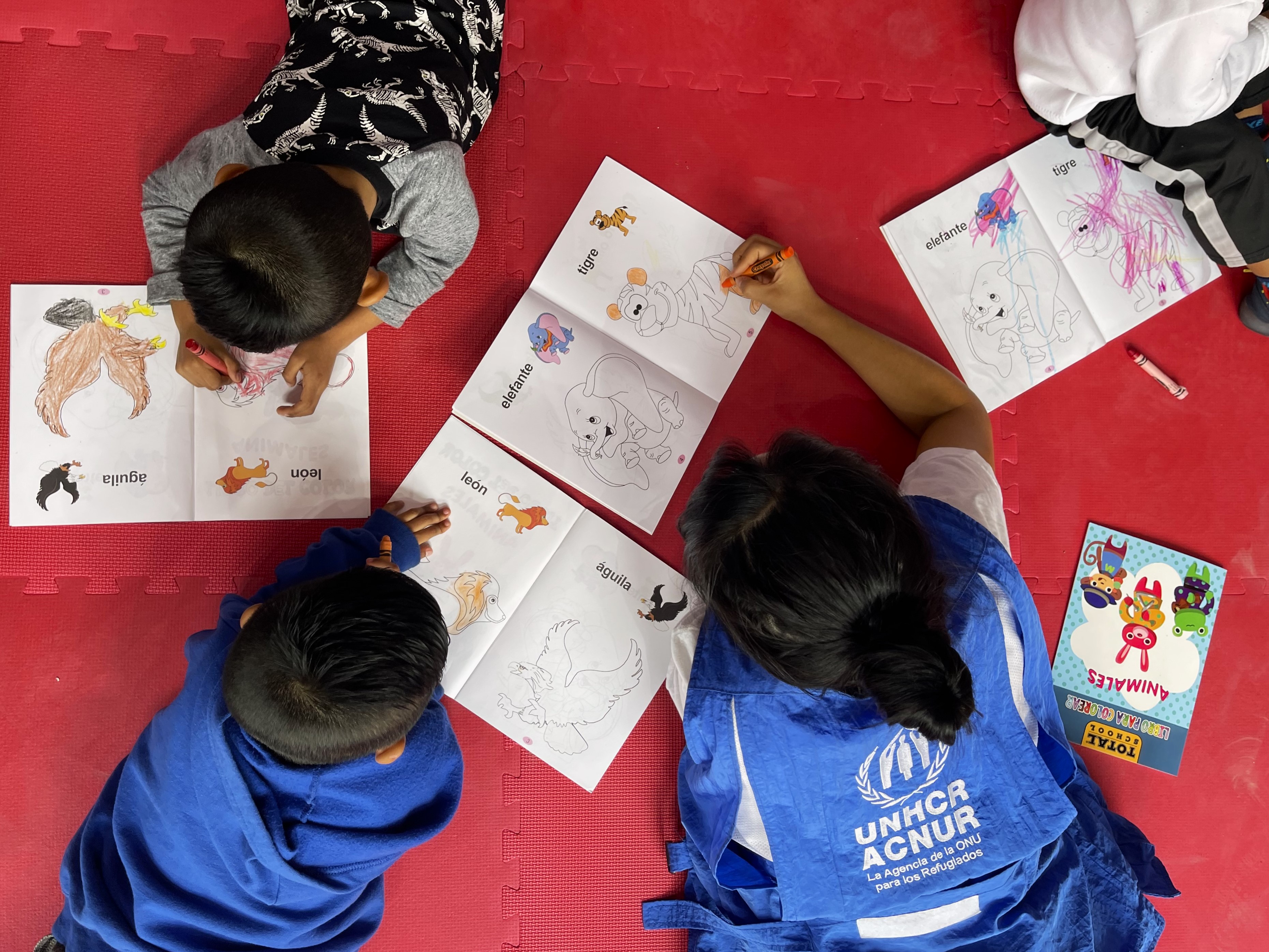 Las 3 agencias refuerzan su compromiso con la niñez refugiada y migrante en México gracias al acuerdo para estrechar la colaboración en educación, salud, protección y desarrollo comunitario.
