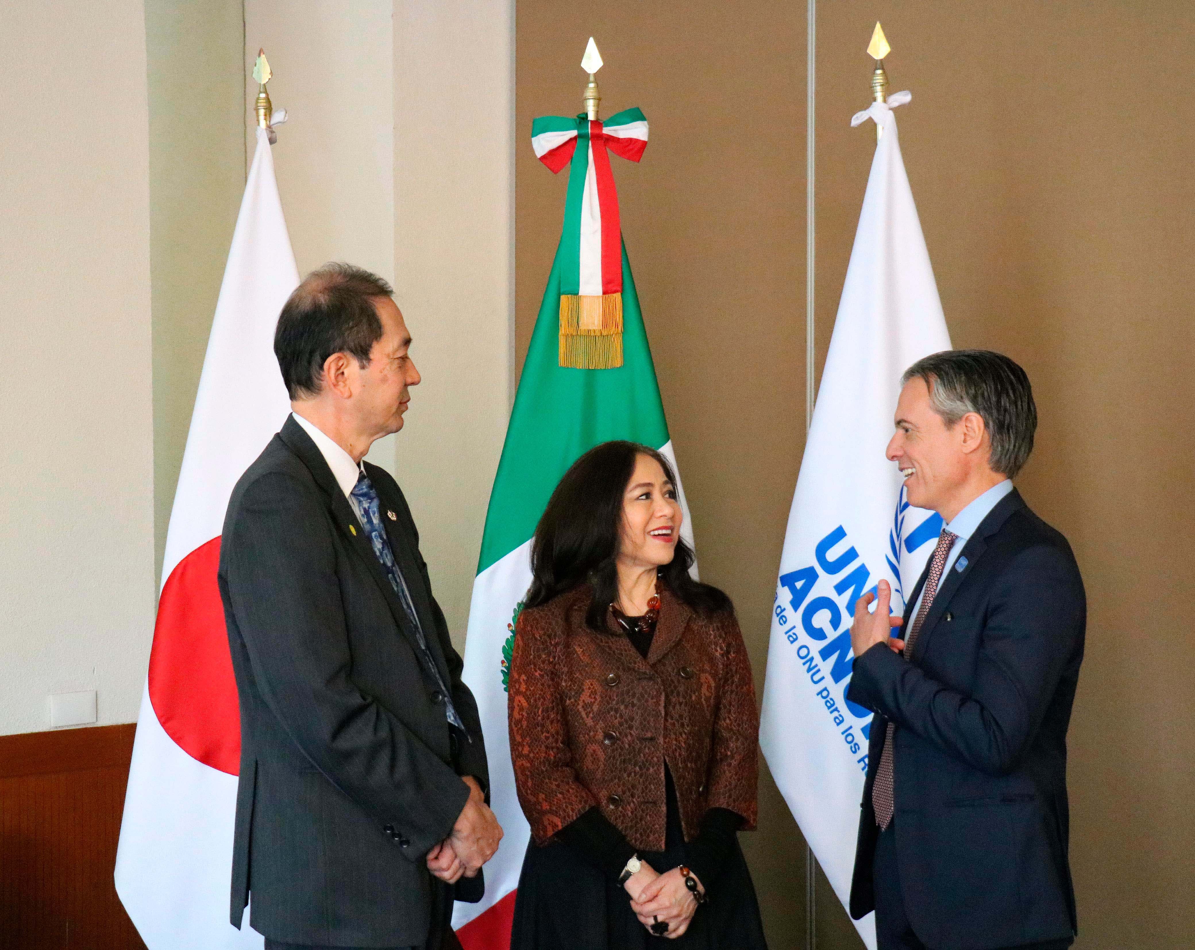Apoyará Japón la integración laboral de miles de personas refugiadas en México con apoyo de ACNUR Apoyará Japón la integración laboral de miles de personas refugiadas en México con apoyo de ACNUR