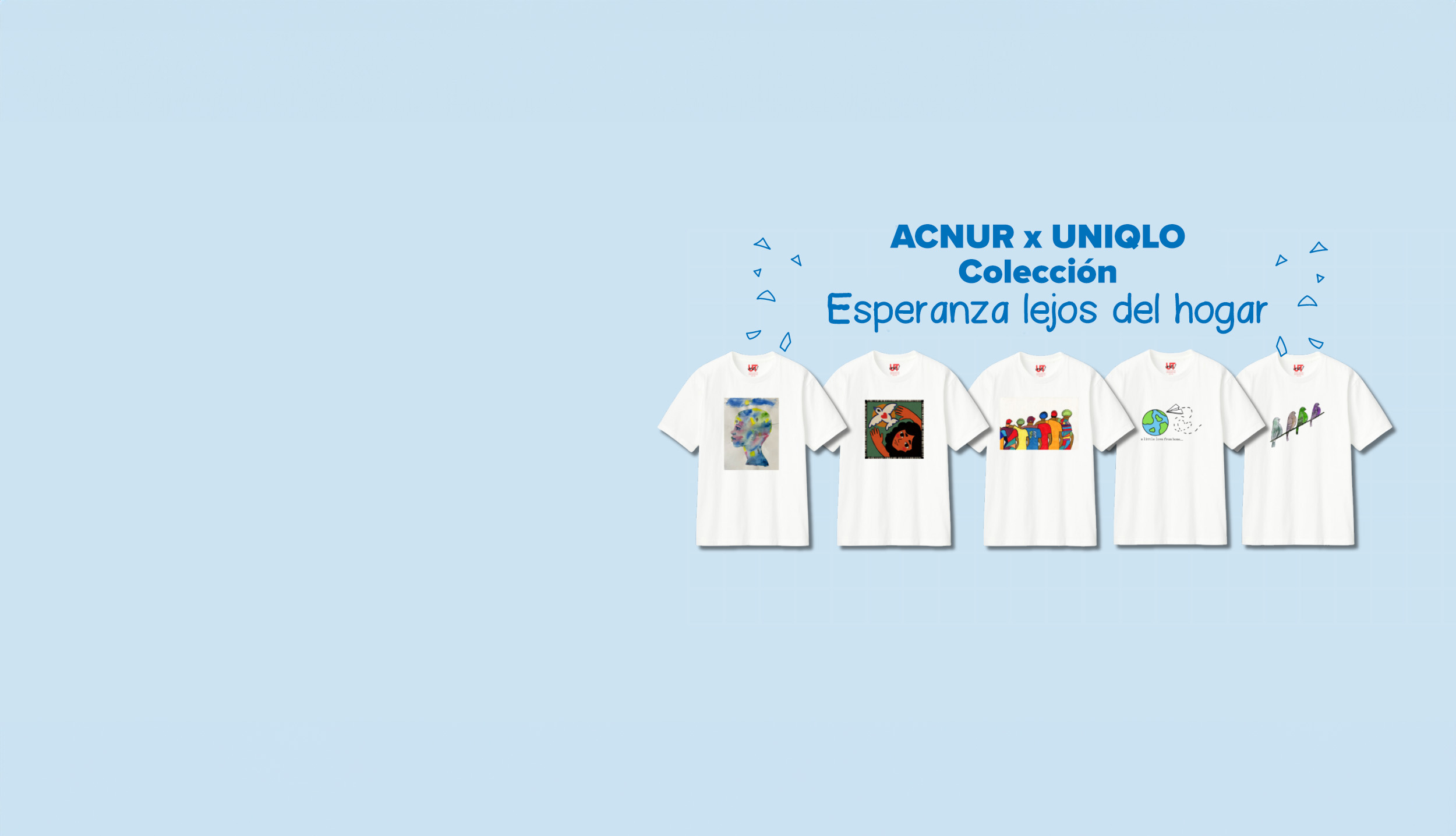 Imagen de las camisetas con las ilustraciones ganadoras