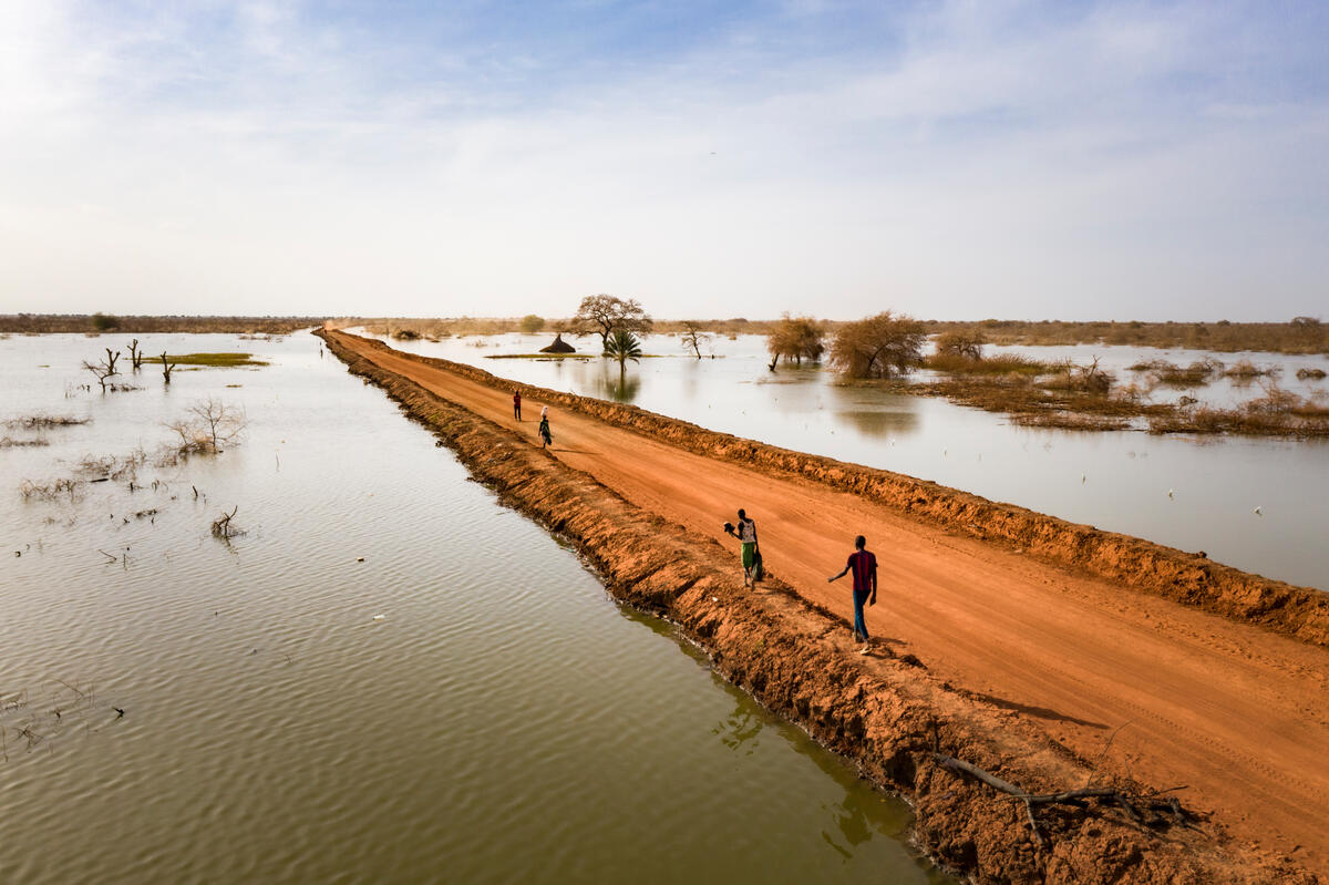 Sudán del Sur. Años de inundaciones provocan el desplazamiento permanente de miles de personas en Bentiu